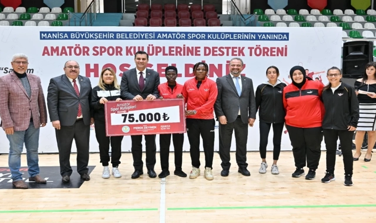 Manisa’dan amatör spor kulüplerine 4 milyon liralık destek