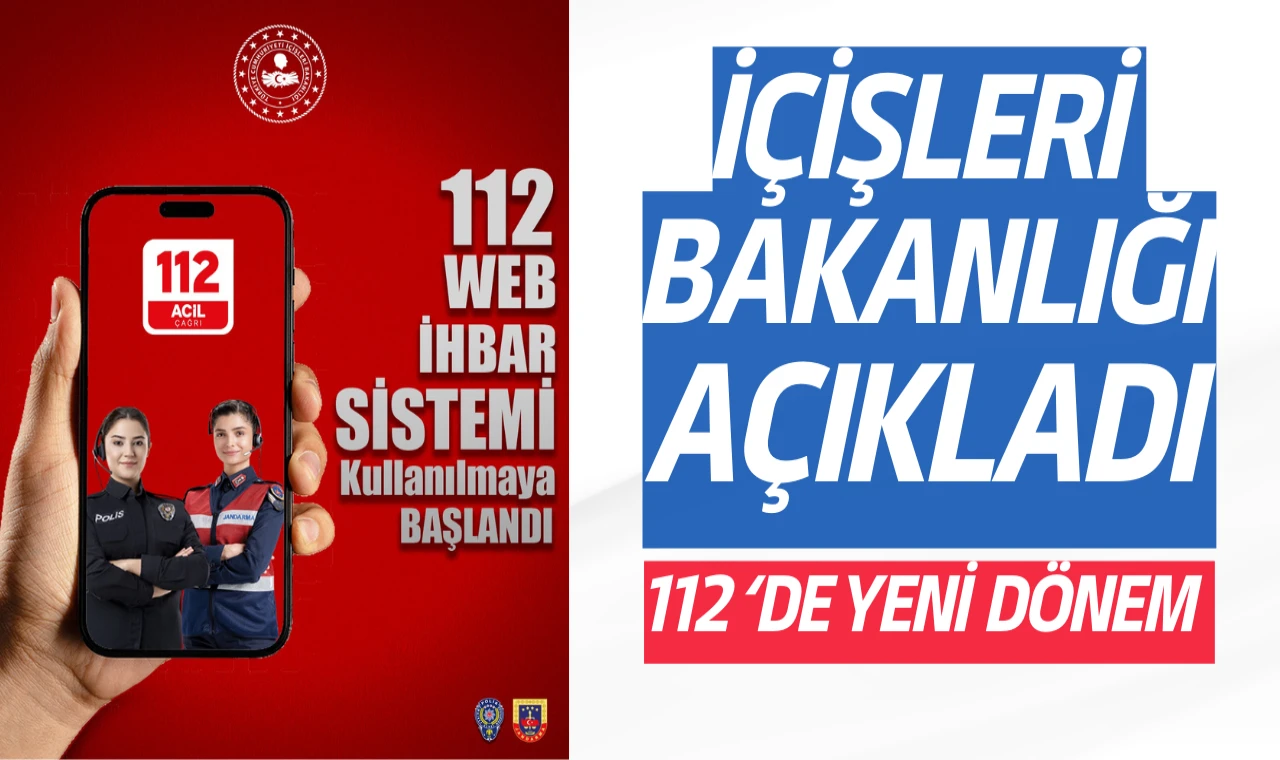 112 İhbar Sistemi'nde yeni dönem başlıyor