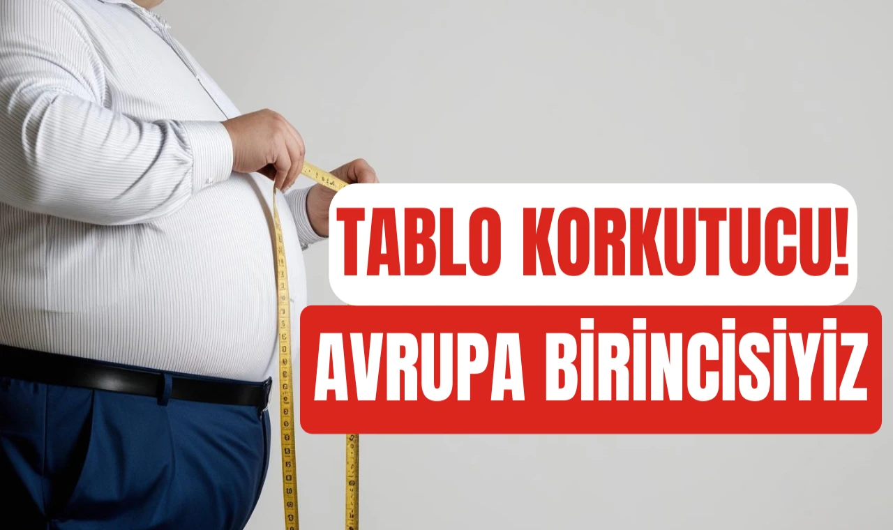 Türkiye, obezitede Avrupa birincisi