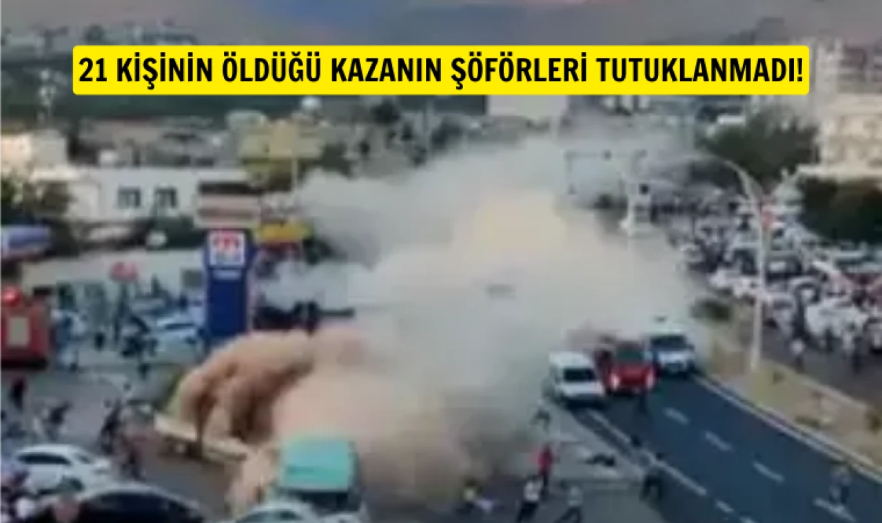 21 kişinin öldüğü kazada şöförlere tutuklama talebi reddedildi!