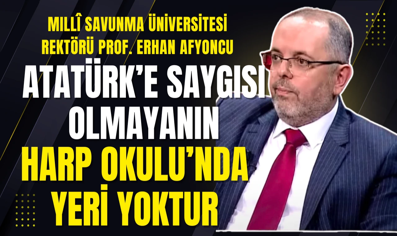 Prof. Erhan Afyoncu: Orduya siyaset giremez